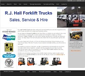 R.J. Hall Forklift Trucks